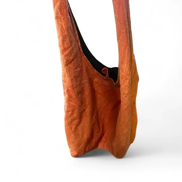 Boho hippie large slouchy shoulder bag tote hobo bag - Picture 3 of 6